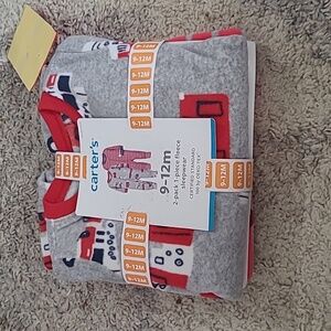 New 2 Pack Flannel Sleepers